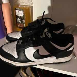 Nike Black and White Low-Top Sneakers